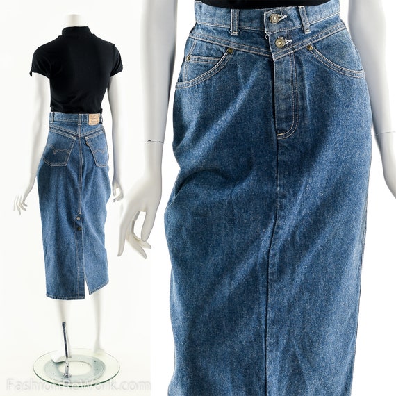 levis jeans skirt