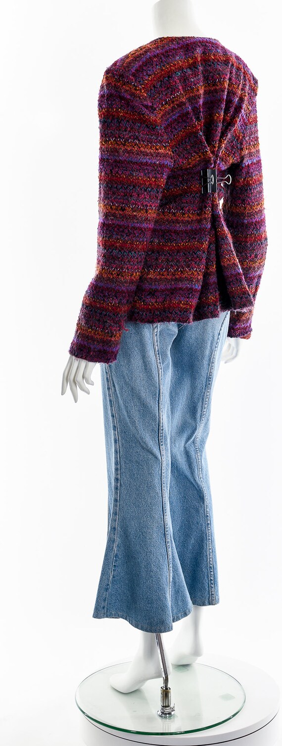 Rainbow Knit Jacket - image 8