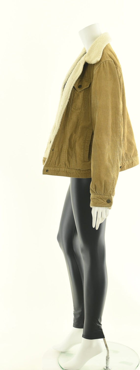 Corduroy Sherpa Workwear Jacket - image 9