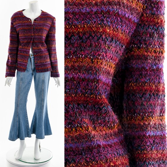 Rainbow Knit Jacket - image 3