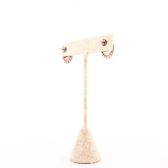 Pearl + Rhinestone Statement Earrings - image 6