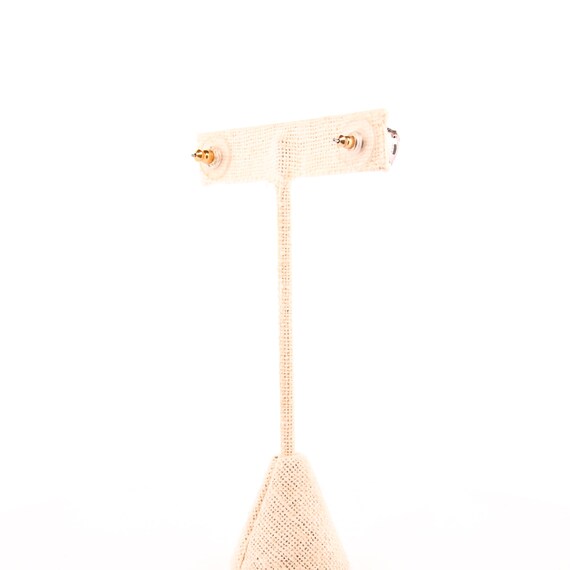 Classic Silver Rhinestone Studs - image 6