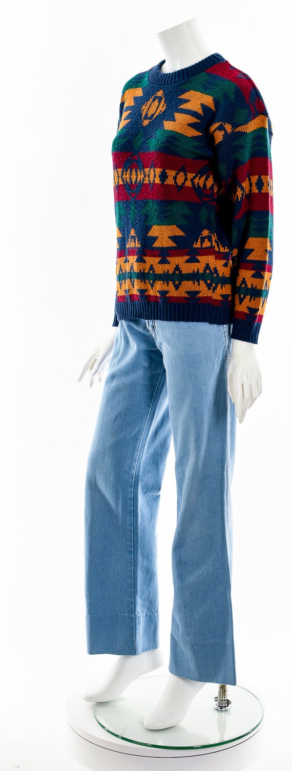 Southwest Pendleton Style Sweater - image 10