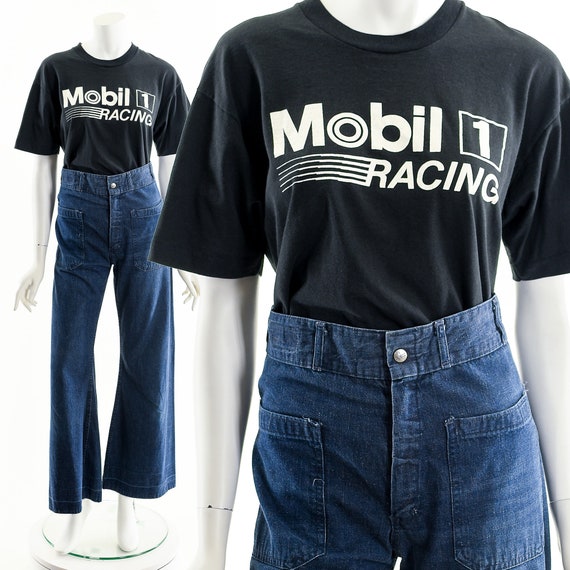 Vintage Racing Tee,Mobil 1 Racing Tshirt,Vintage … - image 2