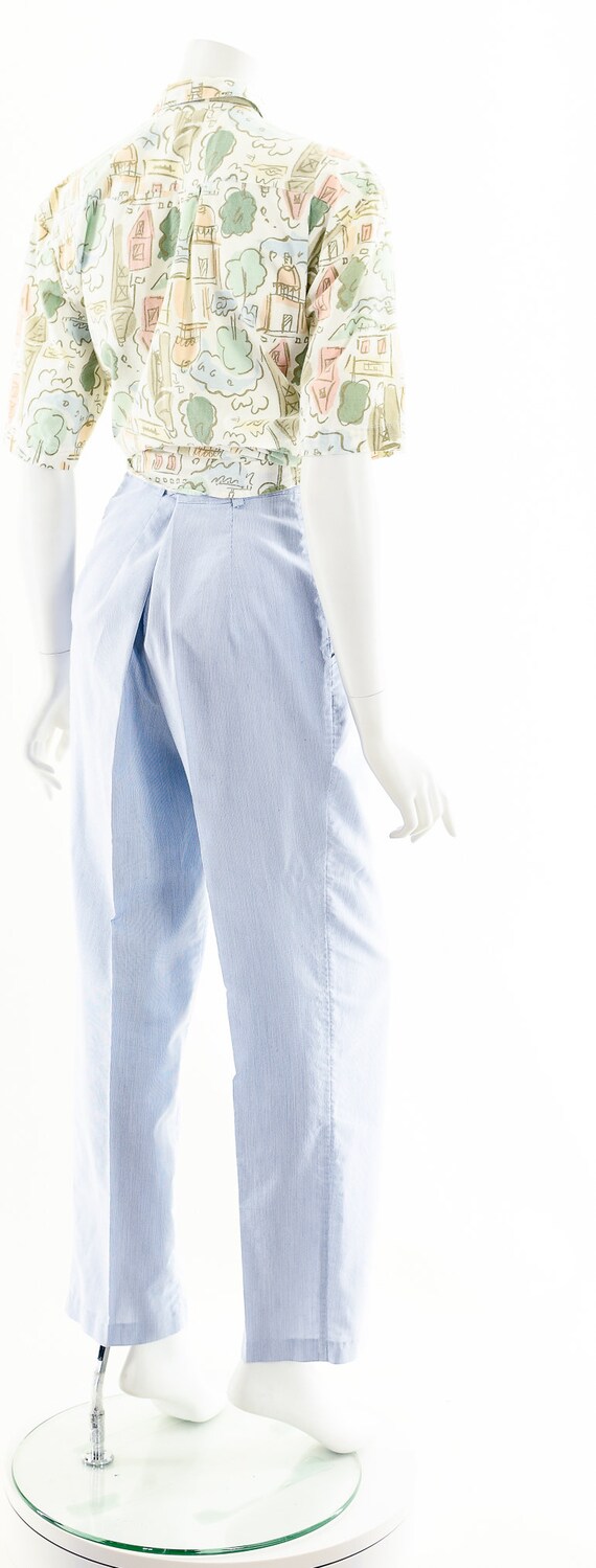 Architectural Print Button Down - image 7