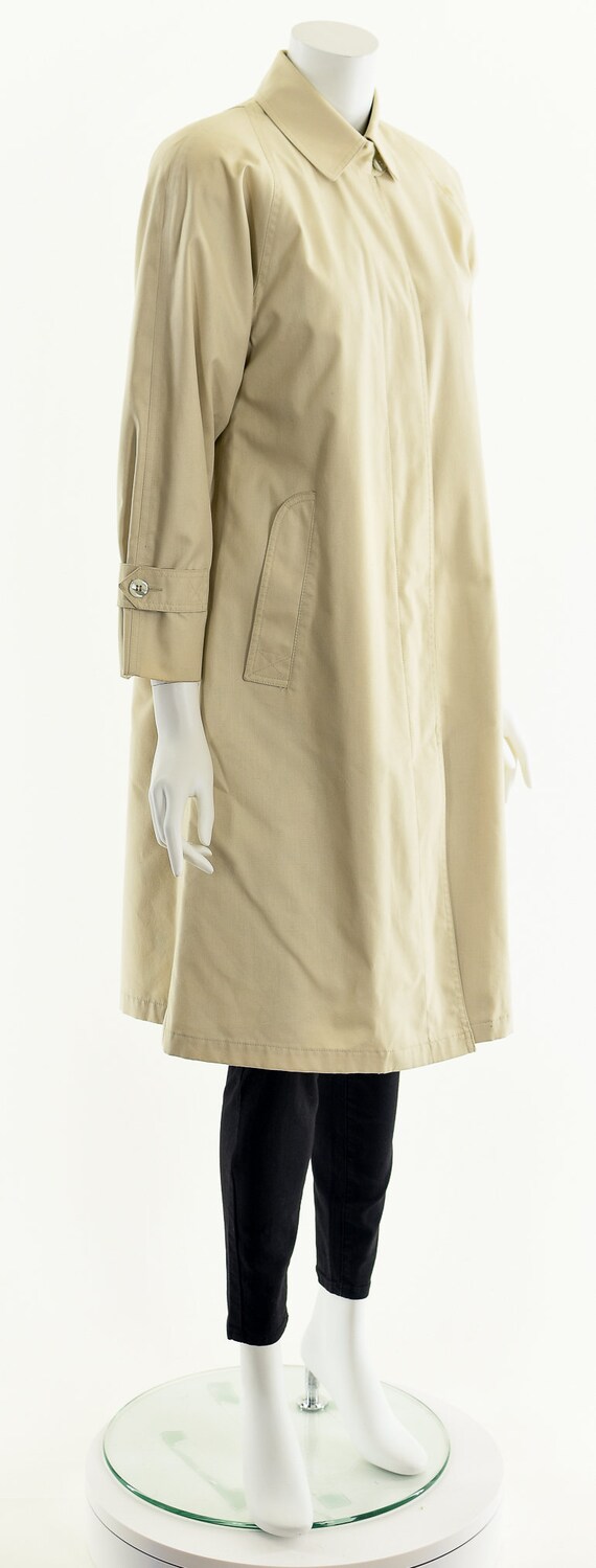 vintage london fog trenchcoat, classic trench coa… - image 4