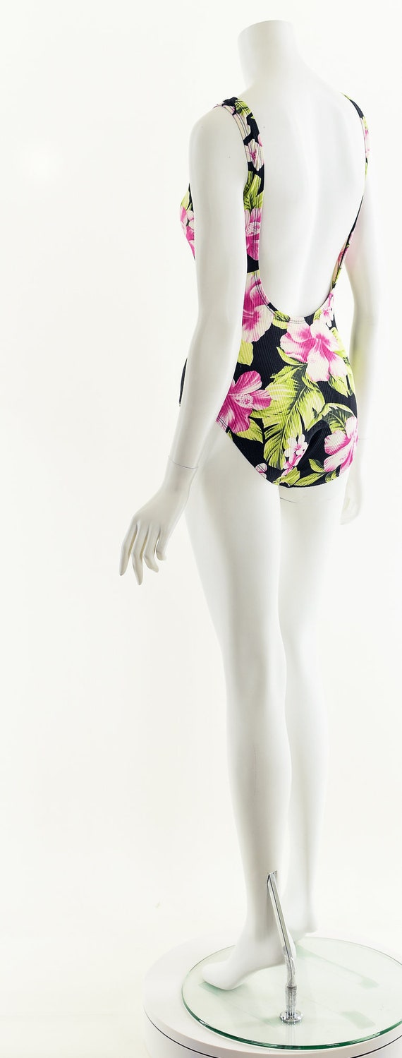 Coconut Girl Low Back Swimsuit,Vintage 80’s Swims… - image 8