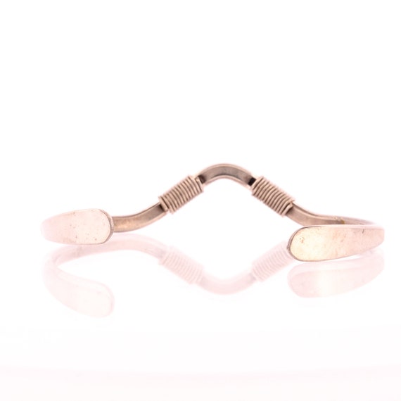Minimalist Silver Bracelet, Silver Cuff Bracelet,… - image 5