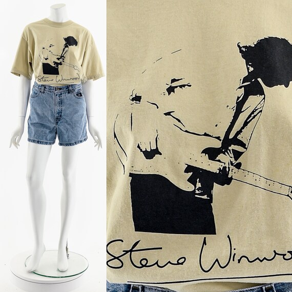 Steve Winwood Tan Vintage Graphic Tee