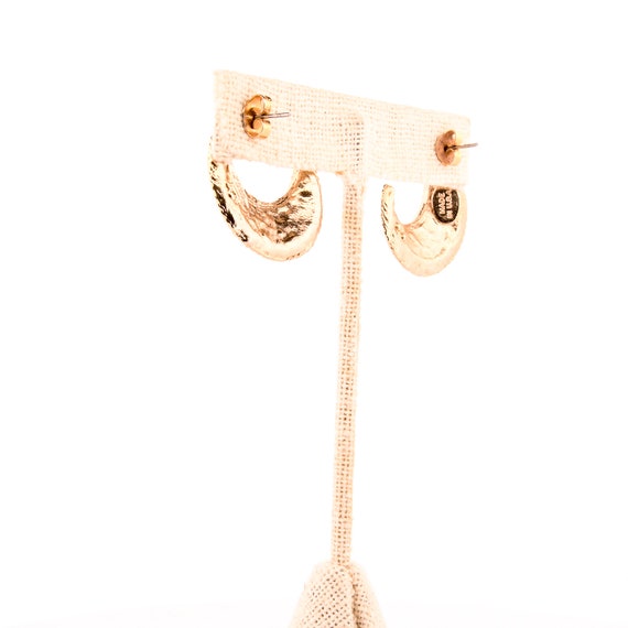 Purple Moon Statement Earrings - image 4