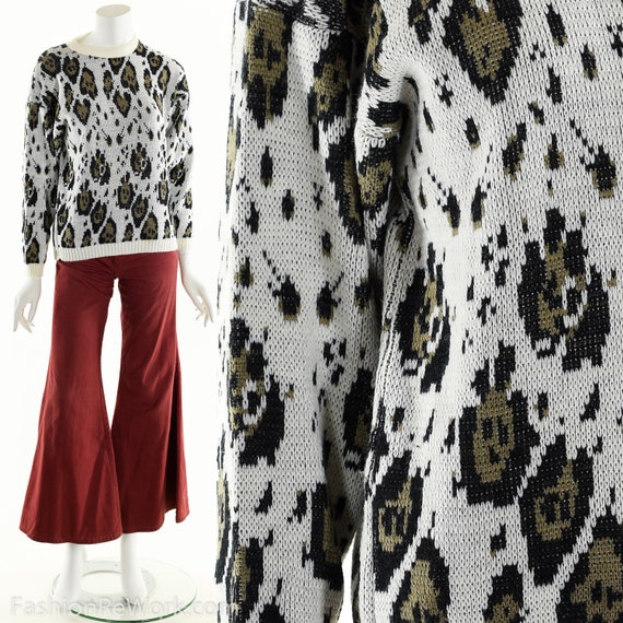 Animal Print Sweater,Leopard Print Sweater,Cheetah