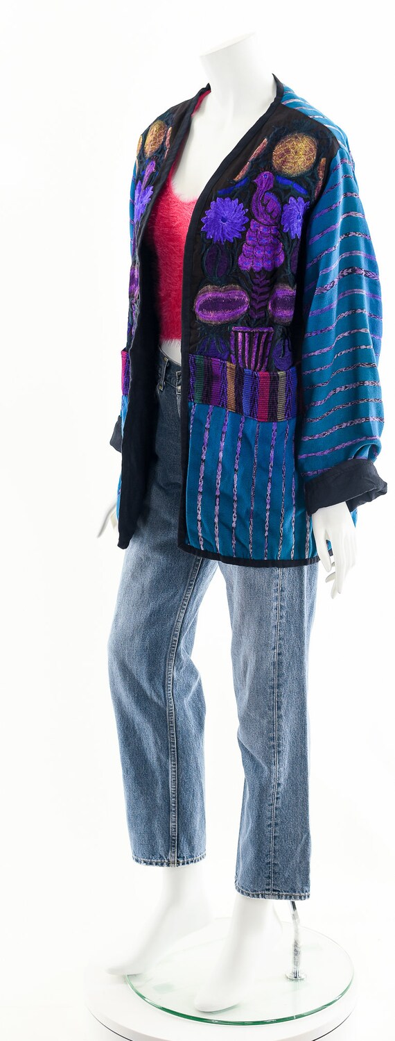 Whimsigothic Embroidered Open Jacket - image 10