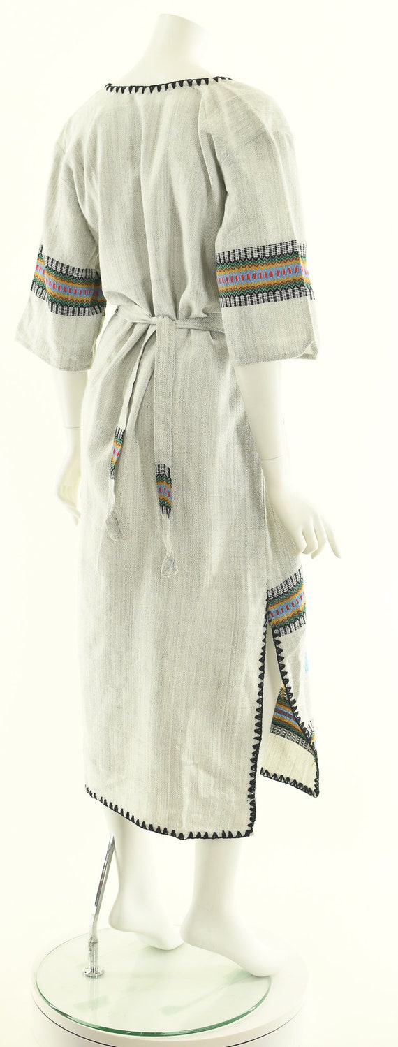 Rainbow People Bohemian Midi Dress,Handwoven Peop… - image 6