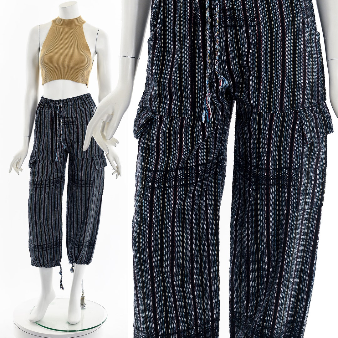 【BAON】[unisex] Kodeni Banding String Brushed Big Cargo PT Unisex) Carden Cargo String Pants - NONCODE | 60% - Asian