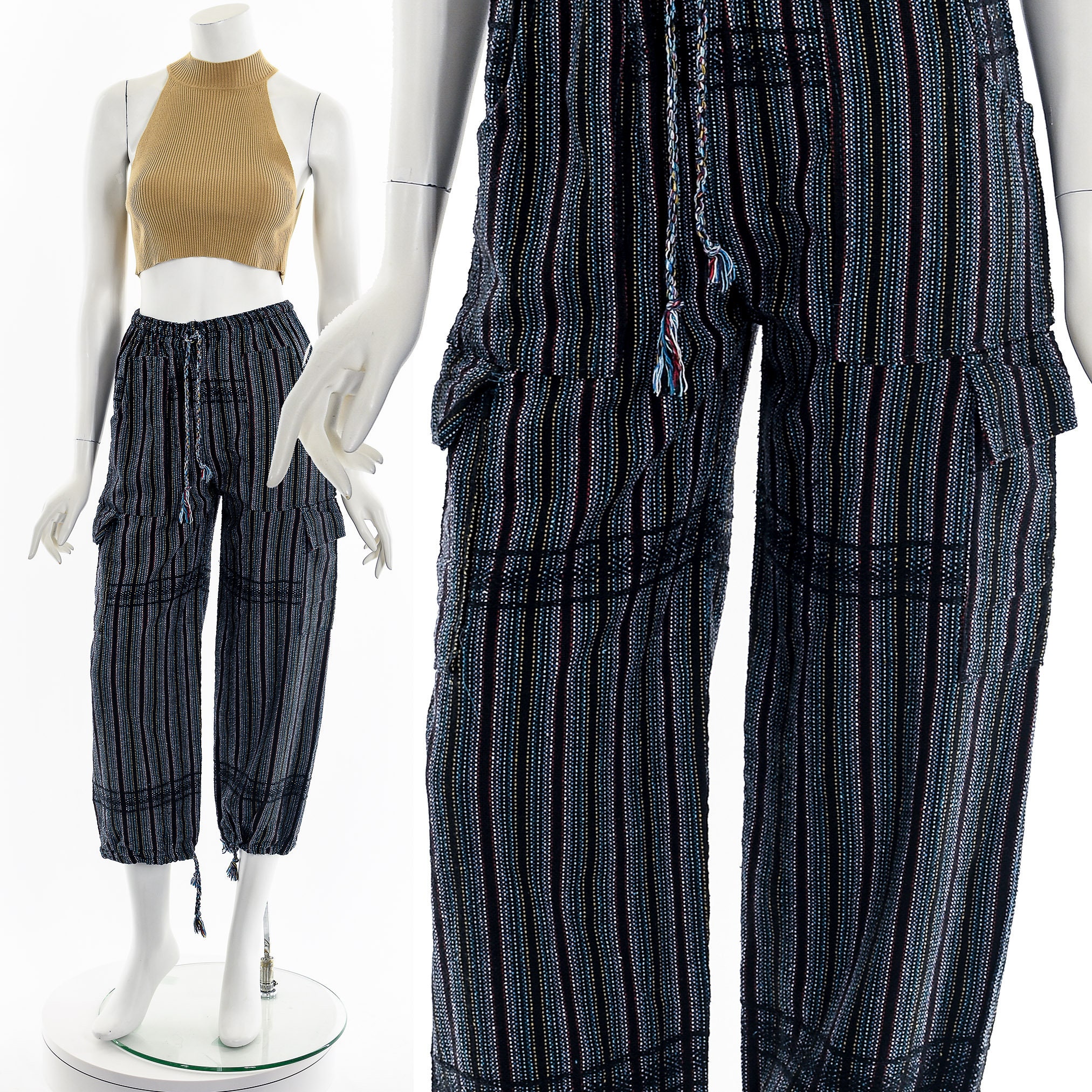 Cropped Baja Cargo Pants - Etsy