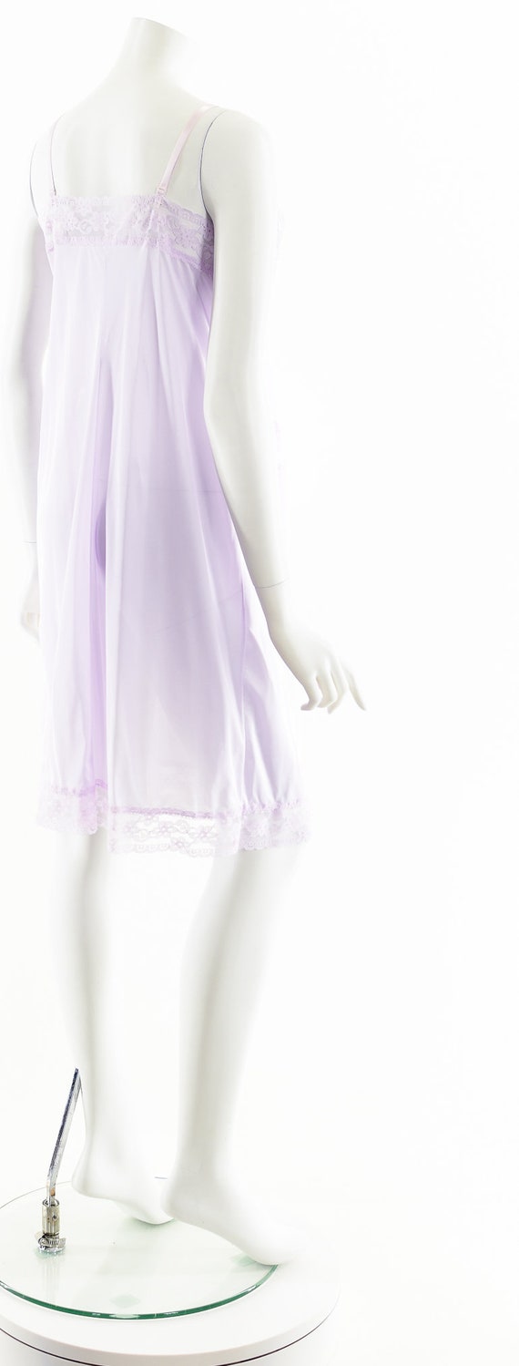 Lavender Purple Lace Slip Dress - image 6