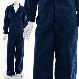 Navy Blue Military Utility Jumpsuit/Coverall