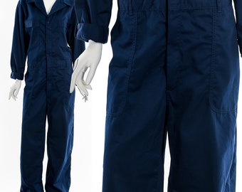 Navy Blue Military Utility Jumpsuit/Coverall