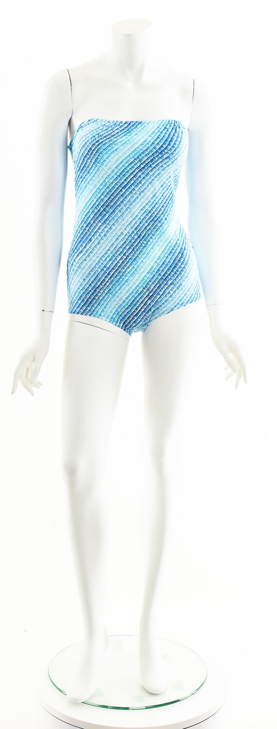 50s 60s Retro Swimsuit,Vintage Gabar Swimsuit,Ret… - image 4
