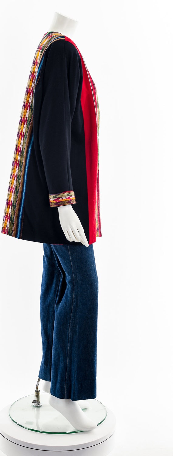 Indigenous Patterned Reversible Jacket - image 5