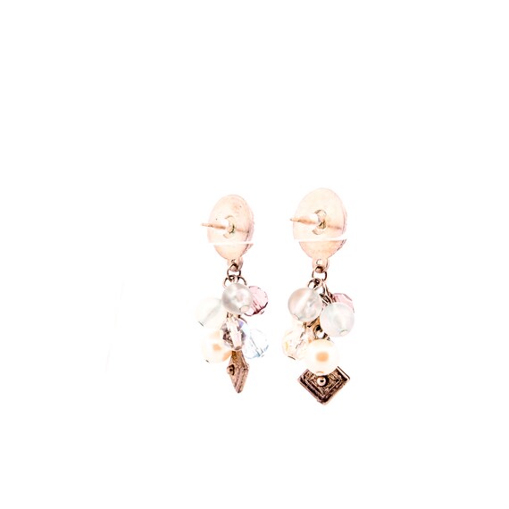 geometric cluster earrings,grape cluster earrings… - image 6