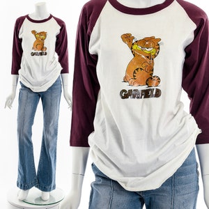 Vintage Garfield the Cat Baseball Tee