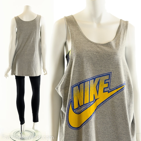 Vintage Nike Tank Top, Made in the USA Nike, Vinta