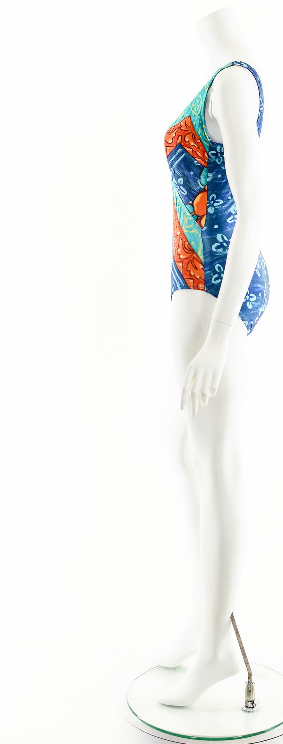 gottex abstract hawaiian vintage swimsuit,vintage… - image 9