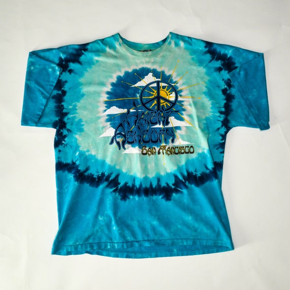Grateful Dead Haight Ashbury, San Fran Liquid Blue Tee