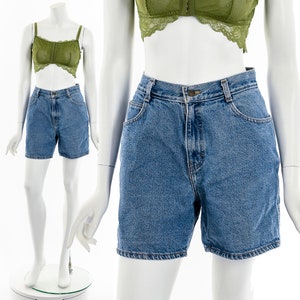 High Waist Gitano Denim Shorts