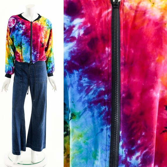 RAINBOW GEODE Bomber Jacket 90s - image 3