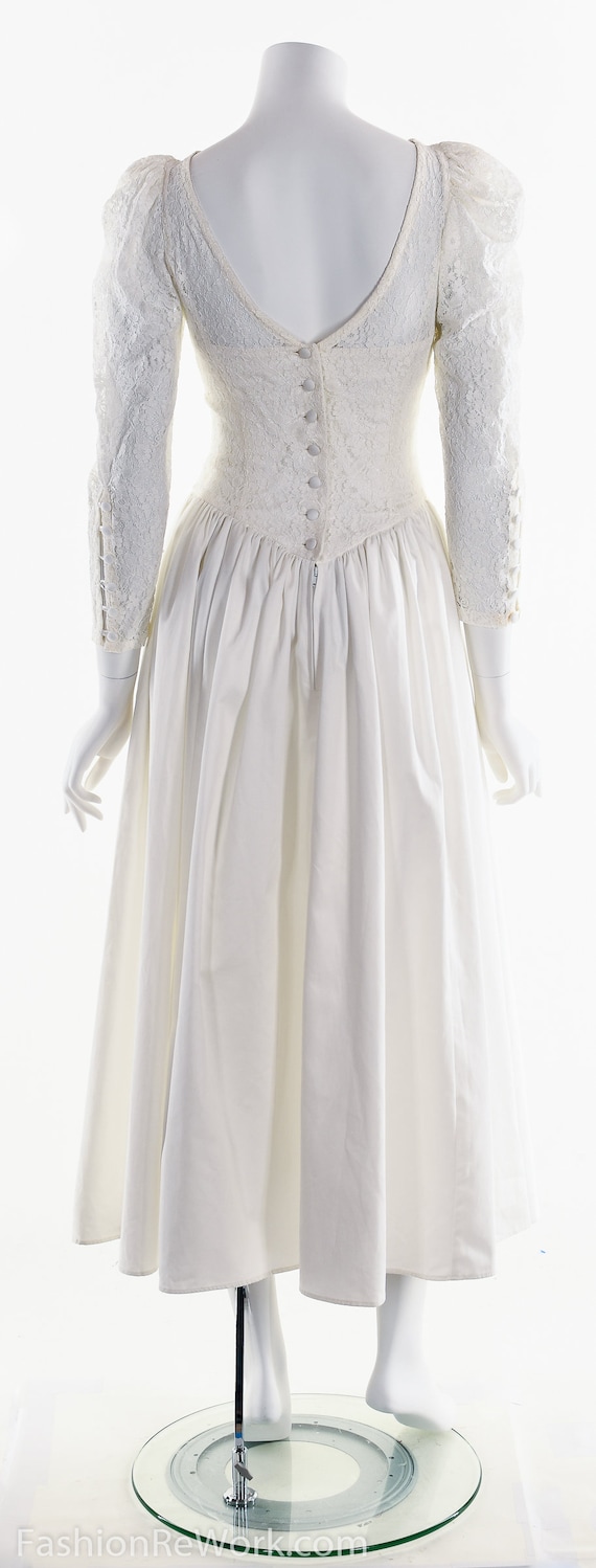 LAURA ASHLEY Wedding Dress, Vintage Laura Ashley … - image 6