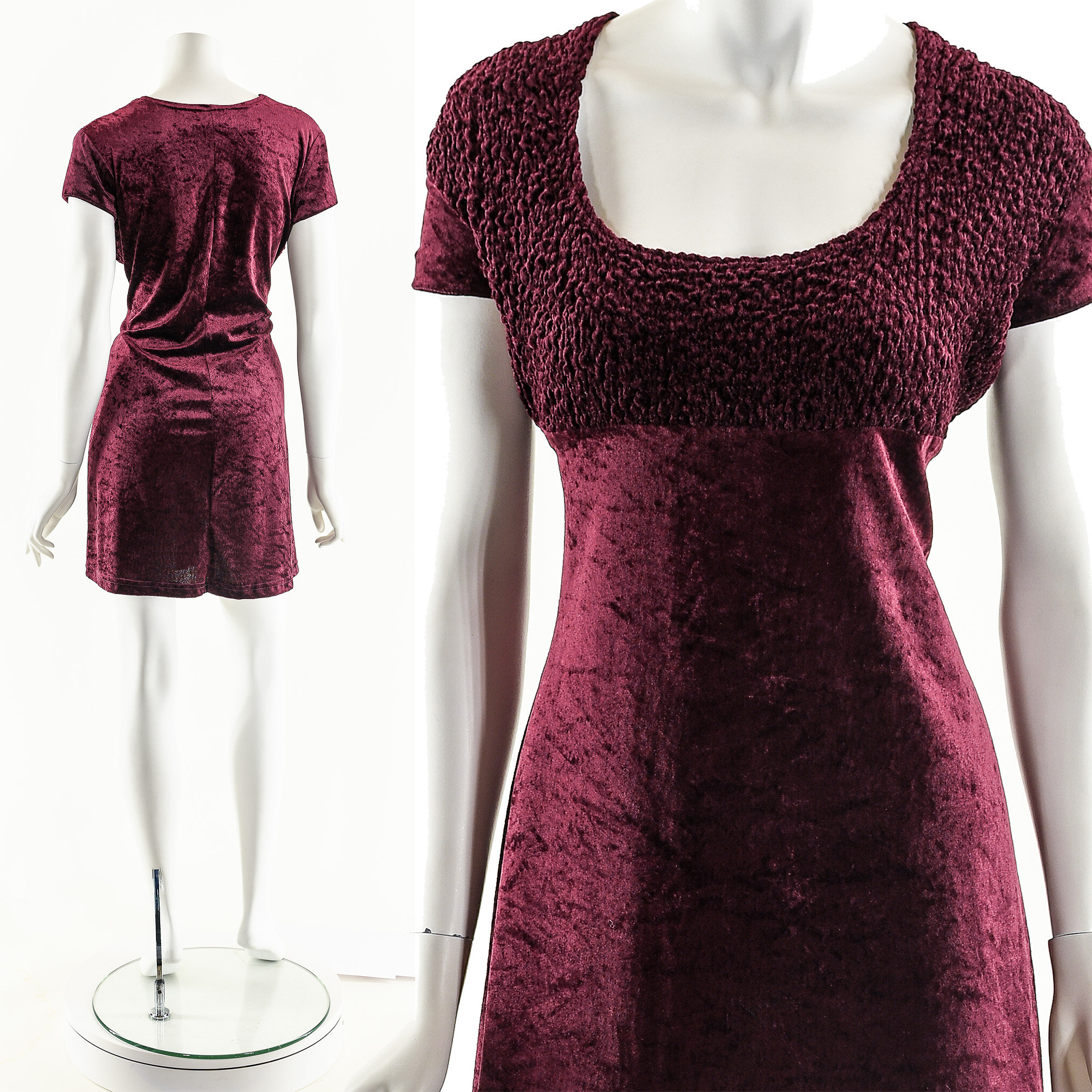 90s Oxblood Dress,baby Doll Dress,vintage Babydoll Dress