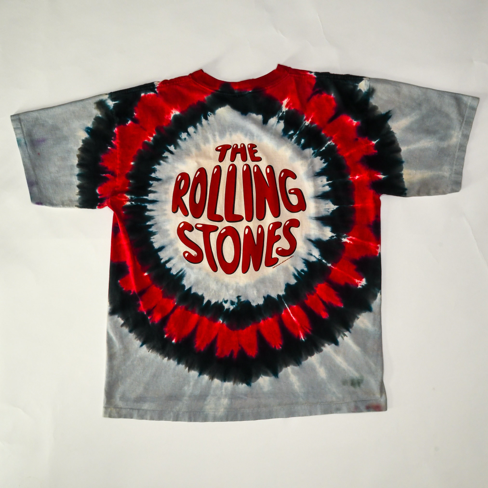 トップス 90s Rolling Stones Liquid Blue Tie Dye T Vintage 90's Rolling Stones Liquid Blue Tie Dye 1994 Tour