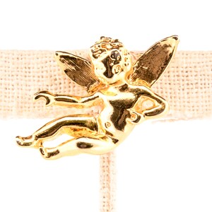Gold Guardian Angel Pin