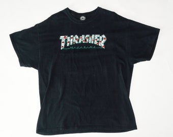 Floral great thrasher shirt