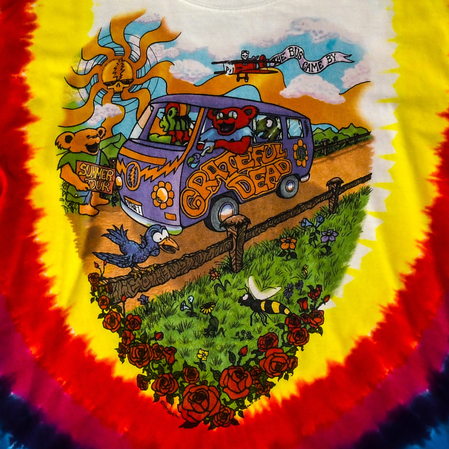 Vintage Grateful Dead 1994 Summer Tour Band Tee - Etsy