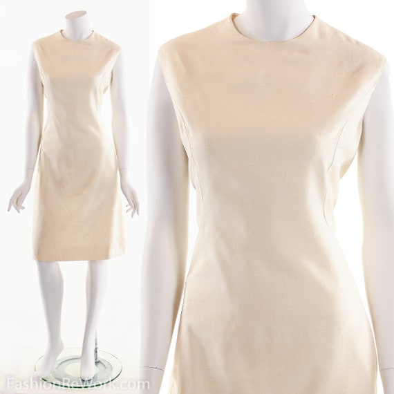 ORIGINALA Dress, Vintage Originala Dress, Silk Whi