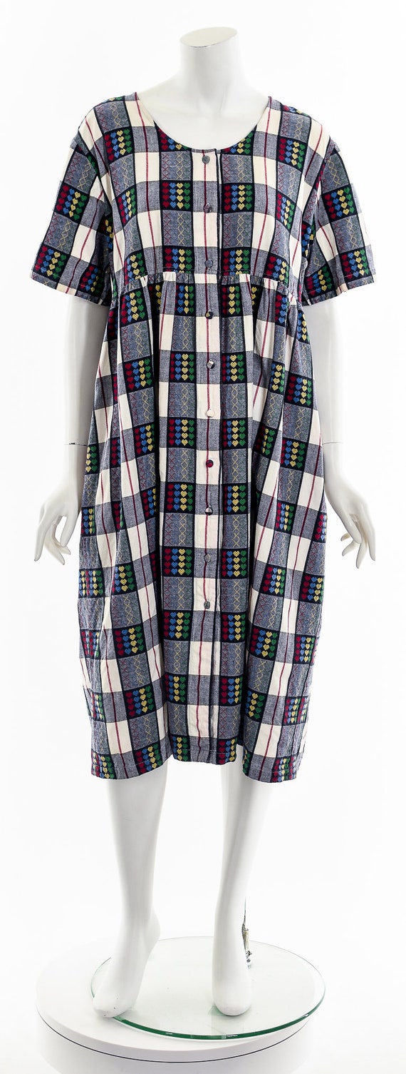Pastel Madras Dress