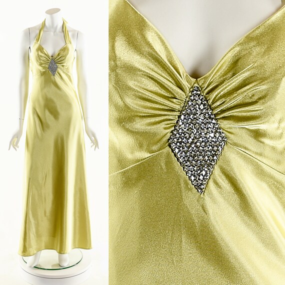 30s Inspired Halter Dress,30s Halter Cocktail Dres