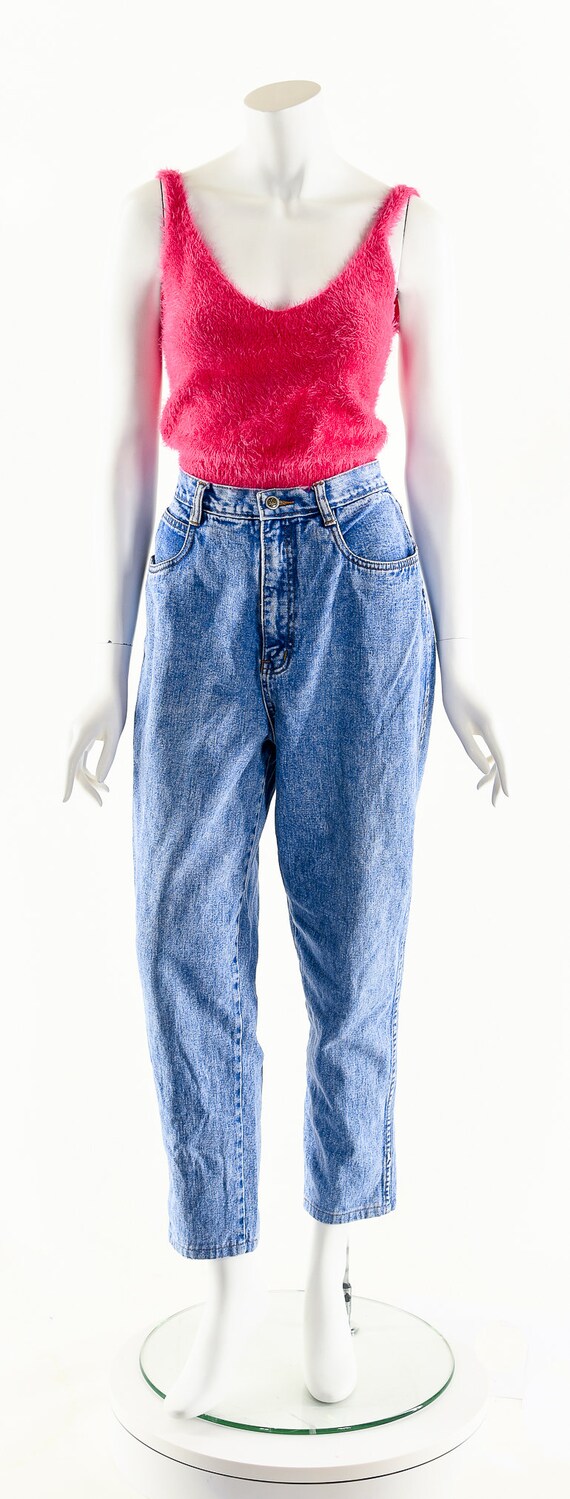 Vintage Mom Jeans,Bill Blass Denim,Acid Wash Jean… - image 10