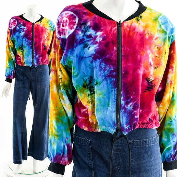 RAINBOW GEODE Bomber Jacket 90s - image 2
