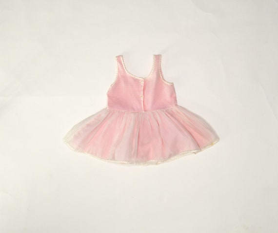 Pink Gingham Baby Girl Dress - image 2