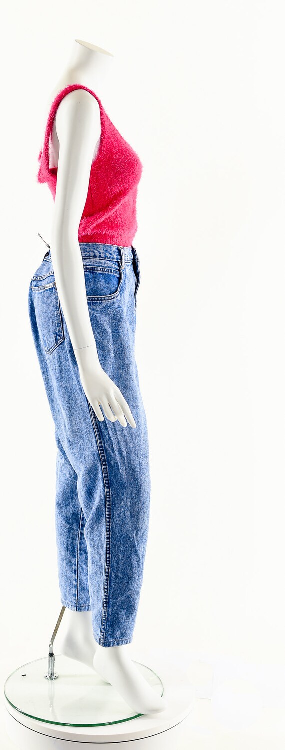 Vintage Mom Jeans,Bill Blass Denim,Acid Wash Jean… - image 4