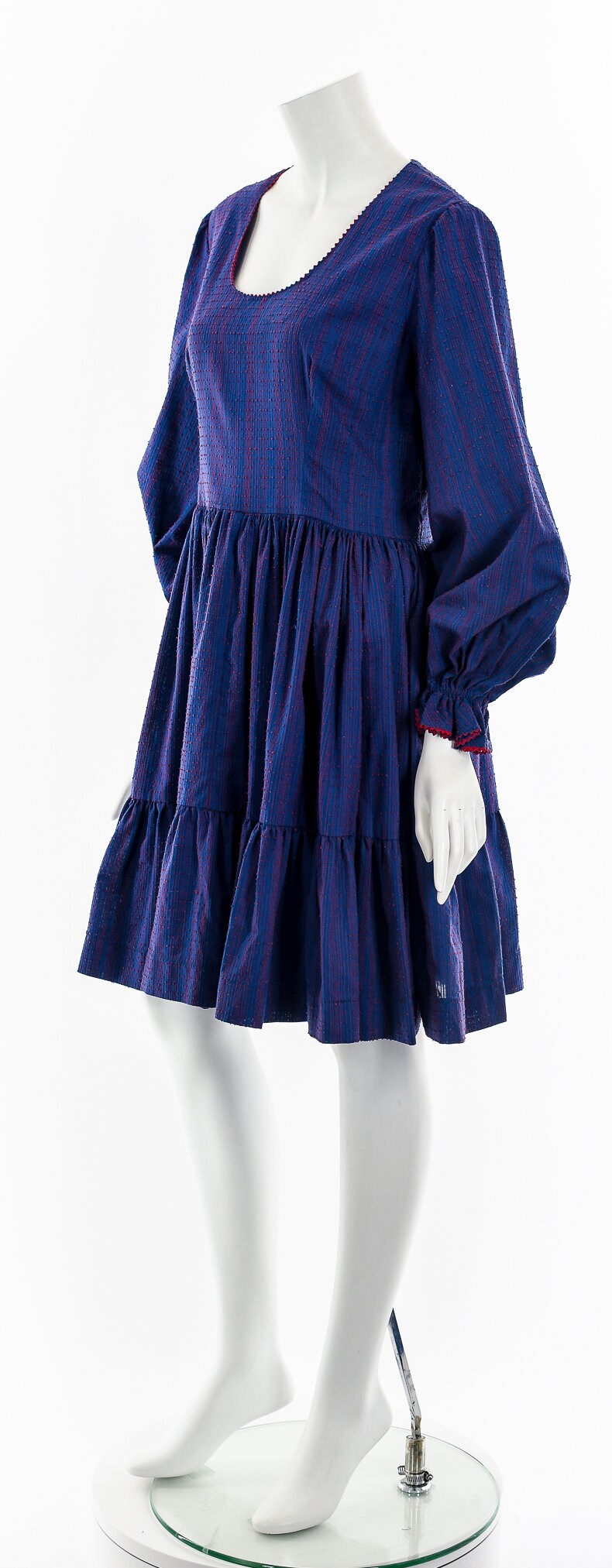 blue dress for baby girl Must Have Navy Baby Doll Dress TheBrownEyedGirl main image 1