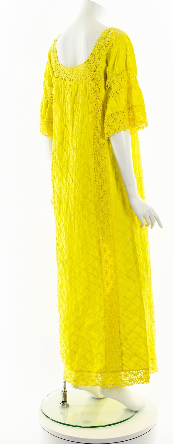 Sunny Yellow Mexican Wedding Dress - image 6