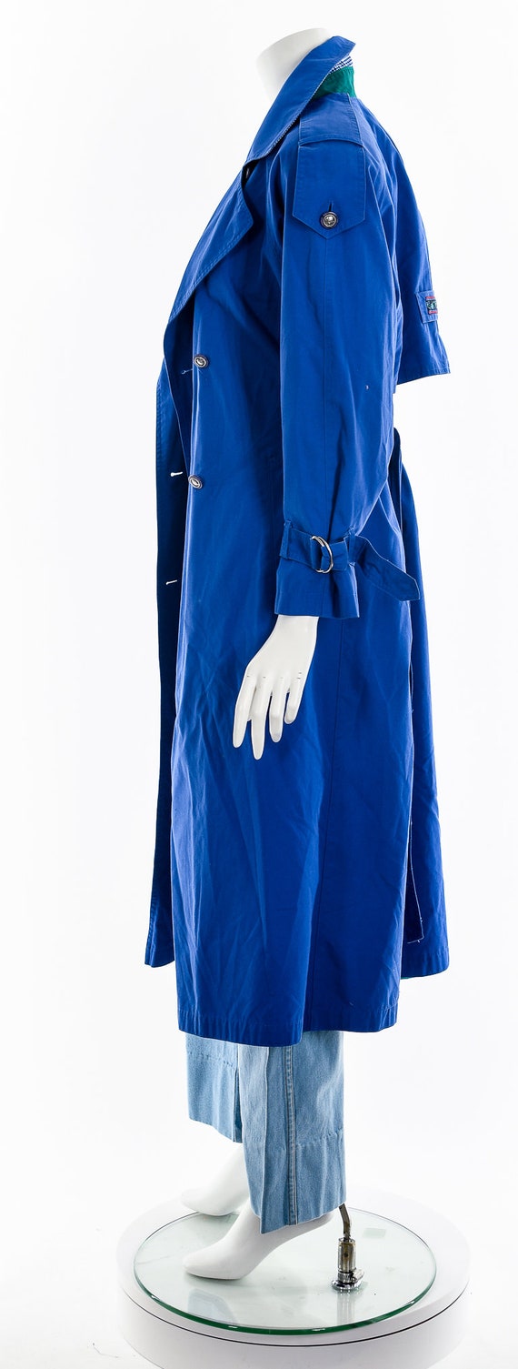 Royal Blue Trench Coat 70s 80s Gem royal-blue-trench-coat-70s-80s-gem