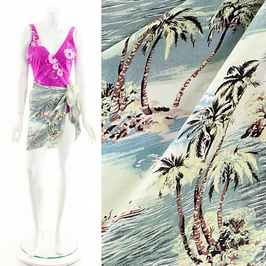 Hawaii Print Mini Skirt main image 0