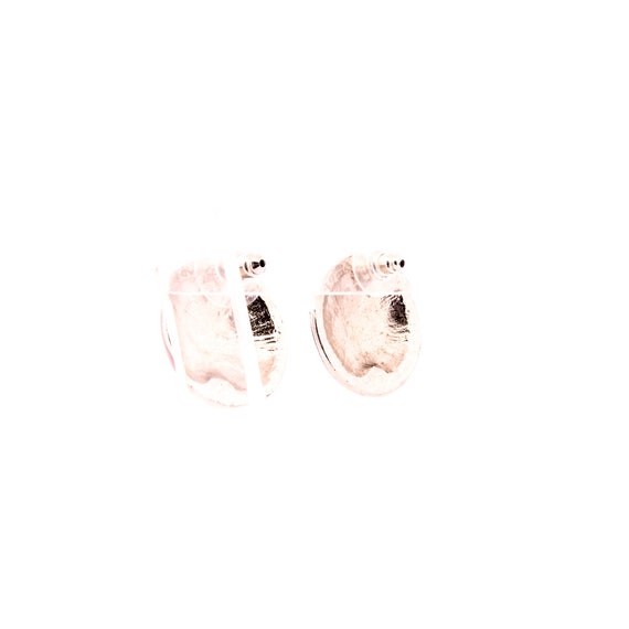 Cosmic Rose Marble Statement Earrings - image 4