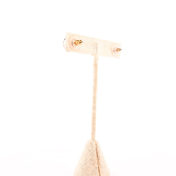 Classic Silver Rhinestone Studs - image 4